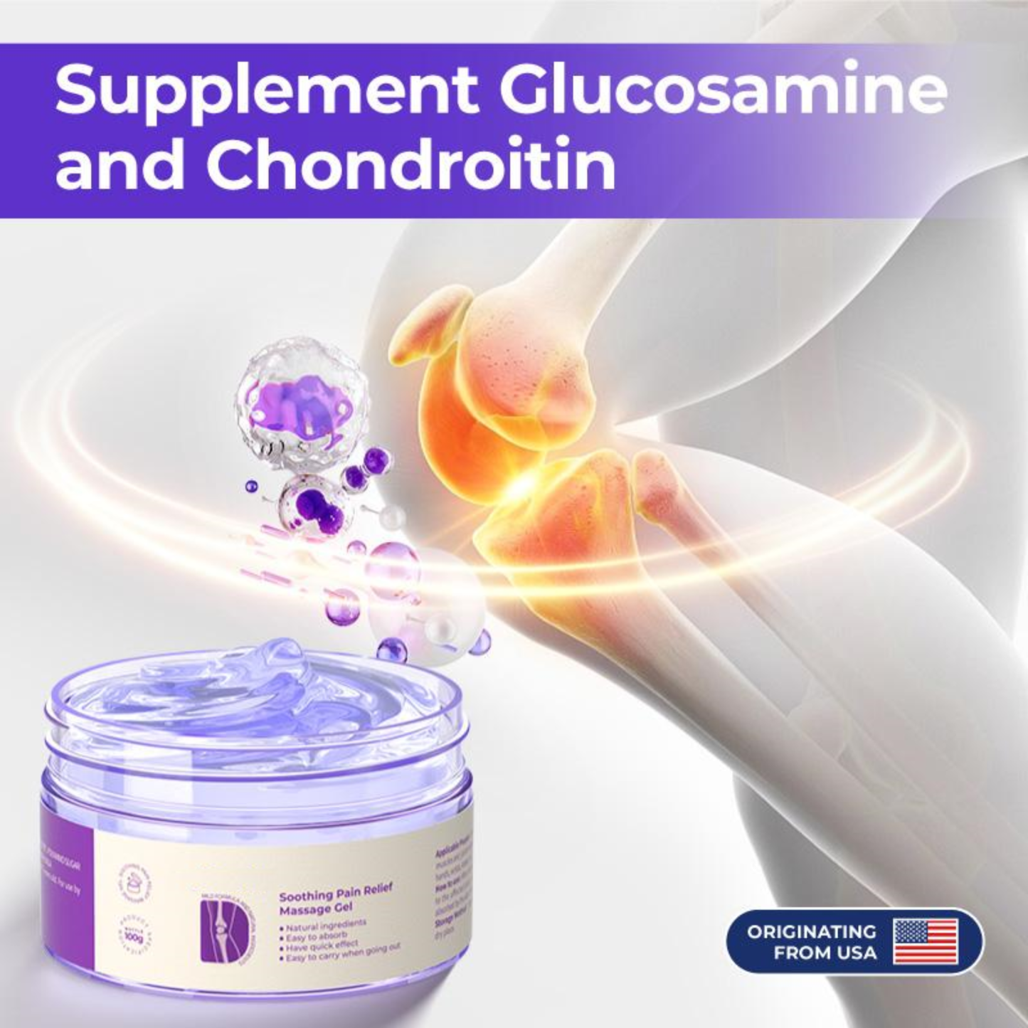 Joint Pain Relief Gel + FREE SHIPPING